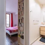 公寓 Luminous Parisian-style 1bd Apartmentbelleville