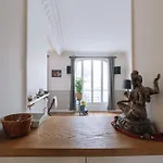 Luminous Parisian-style 1bd Apartmentbelleville 公寓 *
