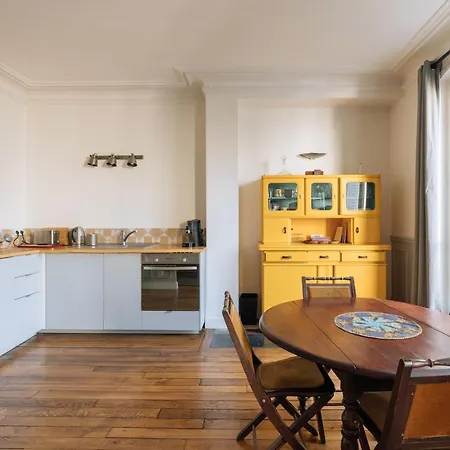 Apartmán Luminous Parisian-style 1bd Apartmentbelleville