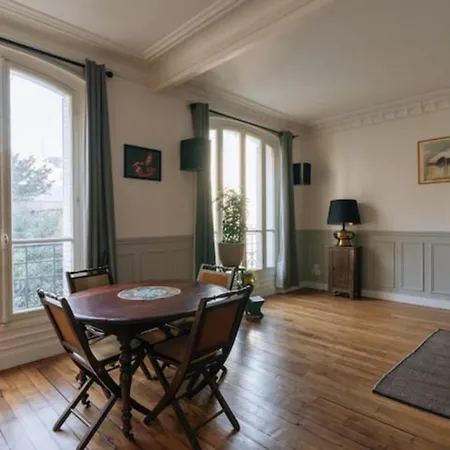 Apartmán Luminous Parisian-style 1bd Apartmentbelleville