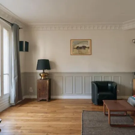 Luminous Parisian-style 1bd Apartmentbelleville Apartman Párizs