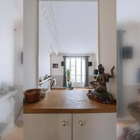 Apartamento Luminous Parisian-style 1bd Apartmentbelleville