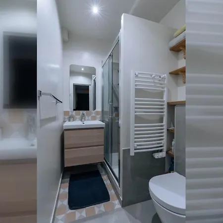 Apartman Luminous Parisian-style 1bd Apartmentbelleville *