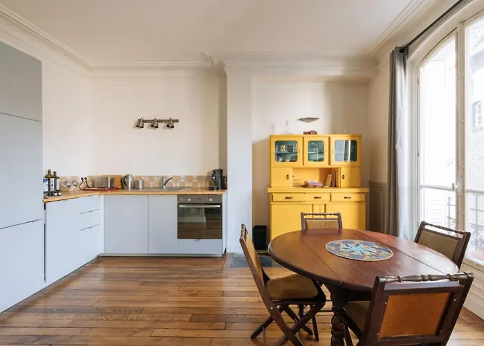 Luminous Parisian-style 1bd Apartmentbelleville 아파트 파리